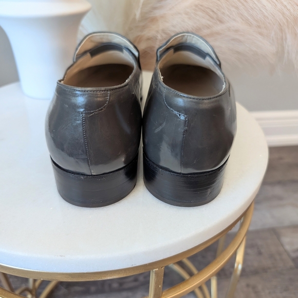 Star Artioli Hand Made Italian Leather Slip-On Loafers with Minimalist Design - Picture 5 of 8